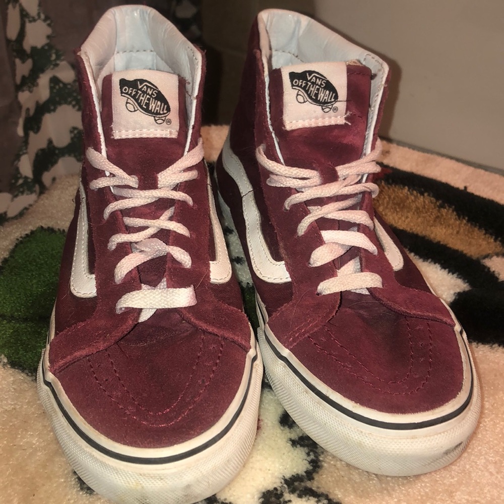 Vans high top shoes